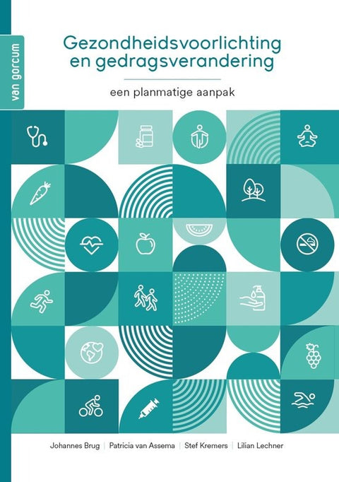 Gezondheidsvoorlichting en gedragsverandering, een planmatige aanpak, boekomslag voorkant, tweedehands