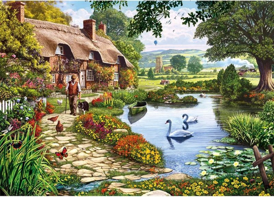 Gibsons-Meadow Farm - 1000 Stukjes - Puzzel (Nieuw)