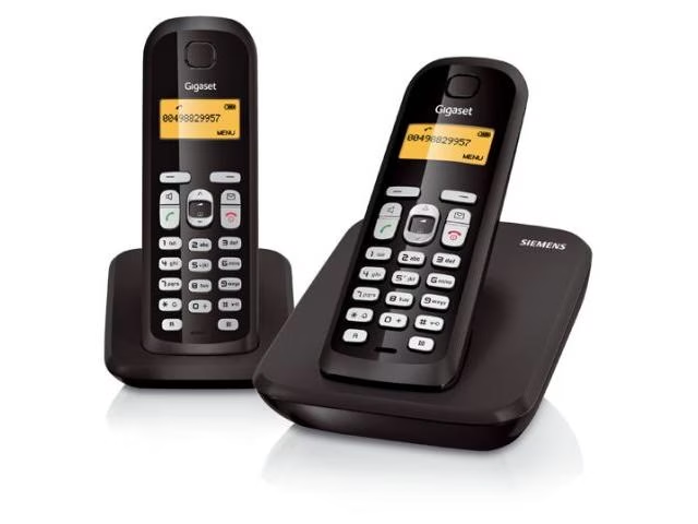 Gigaset-AS300 A Duo – Draadloze DECT Telefoon met Antwoordapparaat en 2 Handsets Tweedehands