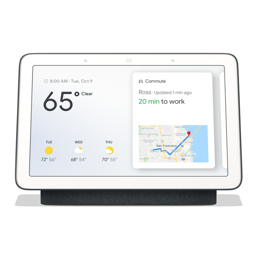 Google-Nest Hub - Carbon Tweedehands