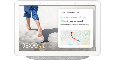 Google-Nest Hub - Grijs Tweedehands