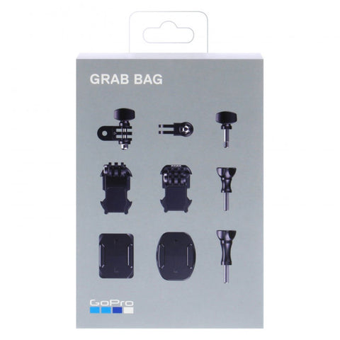 GoPro Grab Bag reserve-bevestigingsonderdelen, doos voorkant, tweedehands