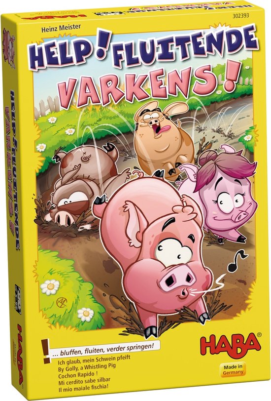 Haba-Fluitende varkens Leerzaam Spel (Compleet) Tweedehands