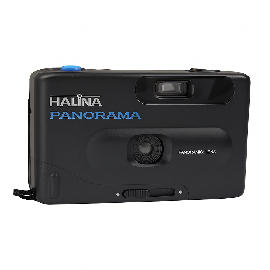 Halina-Panorama 35mm Zoom Point and Shoot Film Camera (Nieuw)