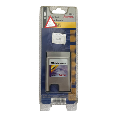 Hama-PCMCIA Kaartadapter voor Memory Stick / Memory Stick PRO – 46960 (Nieuw)