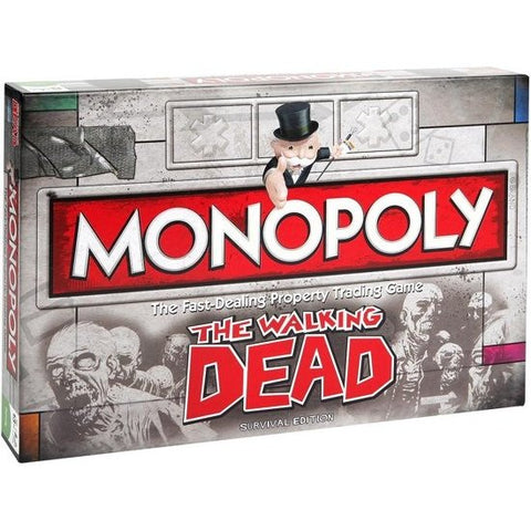 Hashbro-Monopoly - The Walking Dead Survival Edition - Bordspel (Compleet)-tweedehands