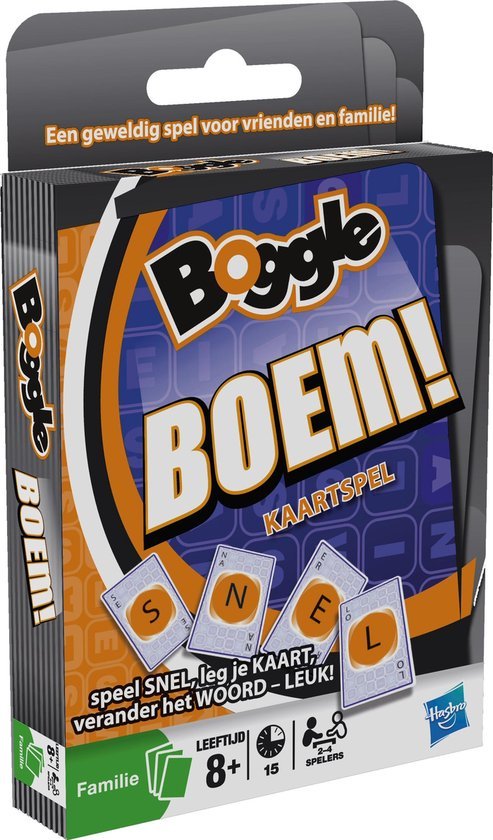 Hashbro-Boddle Boem! Kaartspel Tweedehands