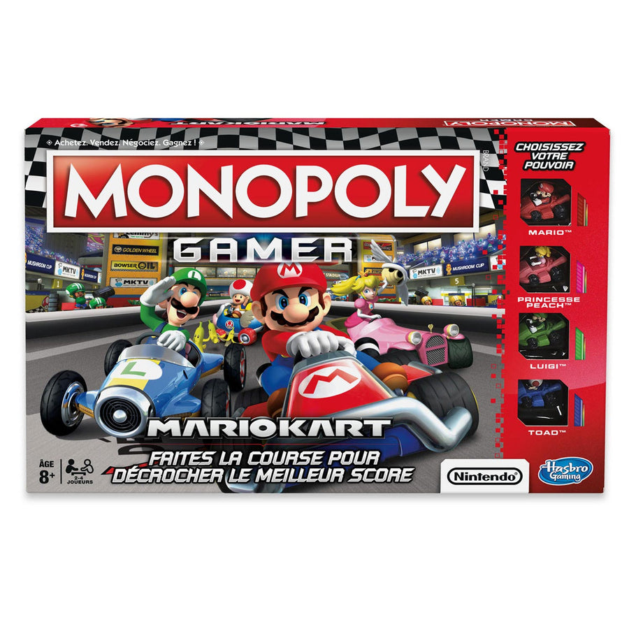 Hashbro-Monopoly - Gamer Mario Kart - Bordspel (Nieuw)