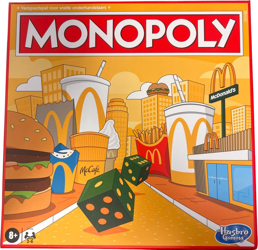 Hashbro-Monopoly McDonalds 2024 Bordspel (Nieuw)