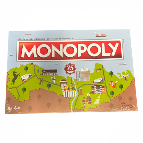 Hashbro-Monopoly - Woongoed Zeeuws-Vlaanderen - Bordspel (Nieuw)