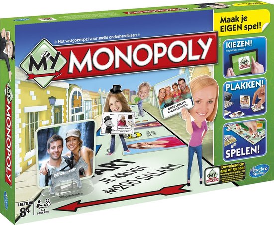Hashbro-My Monopoly - Bordspel (Nieuw)
