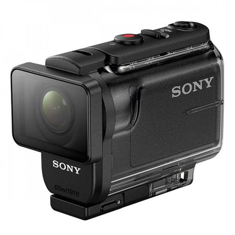 Sony-HDR-AS50 Videocamera + Onderwaterbehuizing - Zwart (In doos)-tweedehands