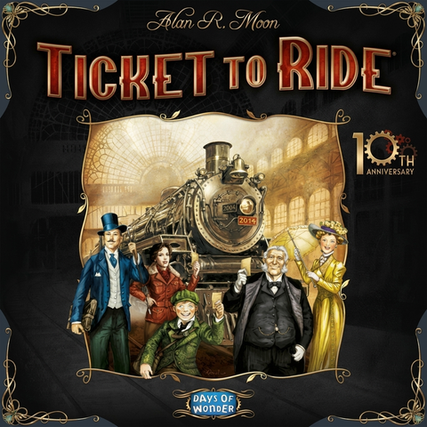 Ticket to Ride 10th Anniversary Edition Bordspel (Nieuw)