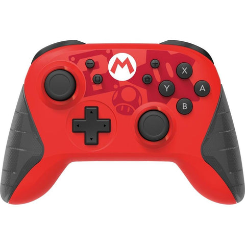 Hori-Draadloze Pro Controller voor Nintendo Switch - Mario Tweedehands