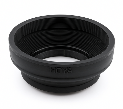 Hoya-Rubberen Zonnekap / Lens Hood - 52 mm (Nieuw)