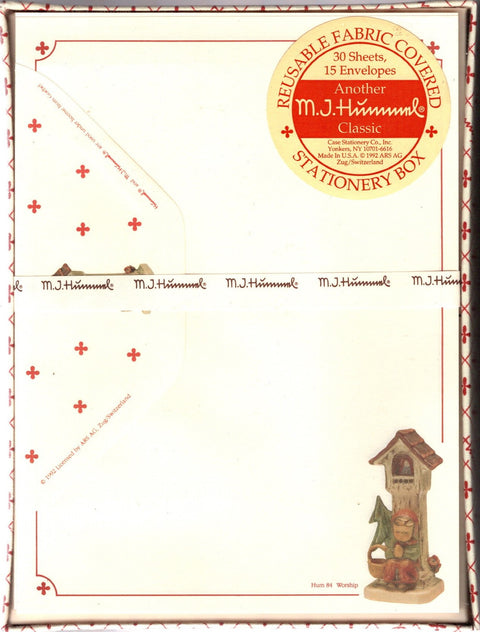 Hummel-H101 Stationery Set – 30 Vellen Briefpapier en 15 Enveloppen (Nieuw)