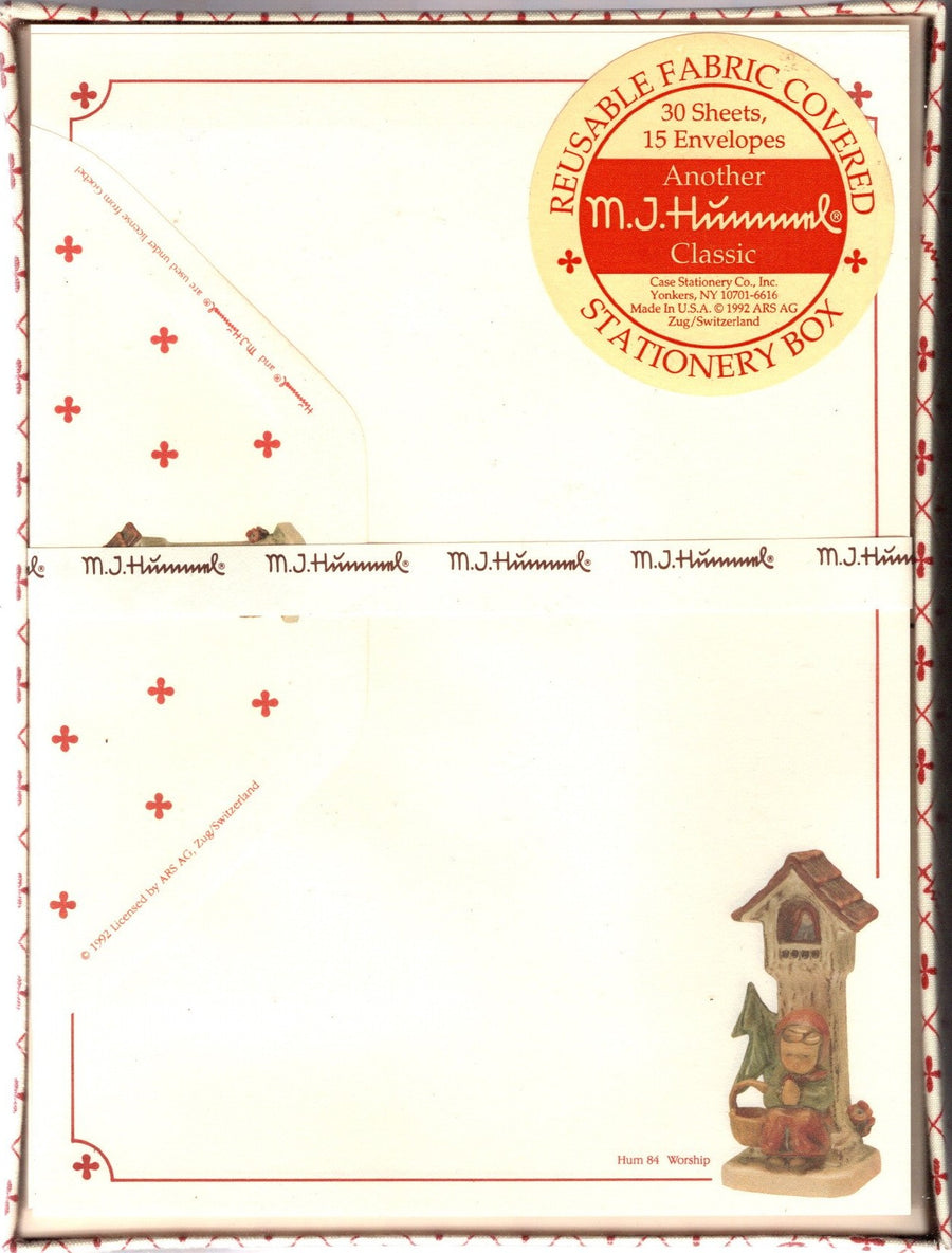 Hummel-H101 Stationery Set – 30 Vellen Briefpapier en 15 Enveloppen (Nieuw)