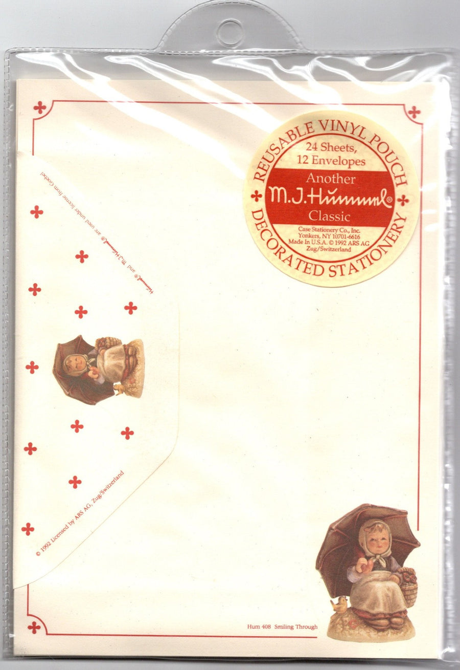 Hummel-H120 Stationery Set – 24 Vellen Briefpapier en 12 Enveloppen (Nieuw)
