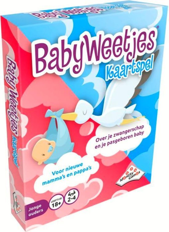 Identity Games-Babyweetjes Kaartspel (Compleet) Tweedehands