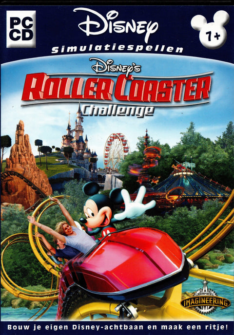 PC-Game Disney’s Roller Coaster Challenge voor Windows (CD-ROM, Nederlandstalig)-tweedehands