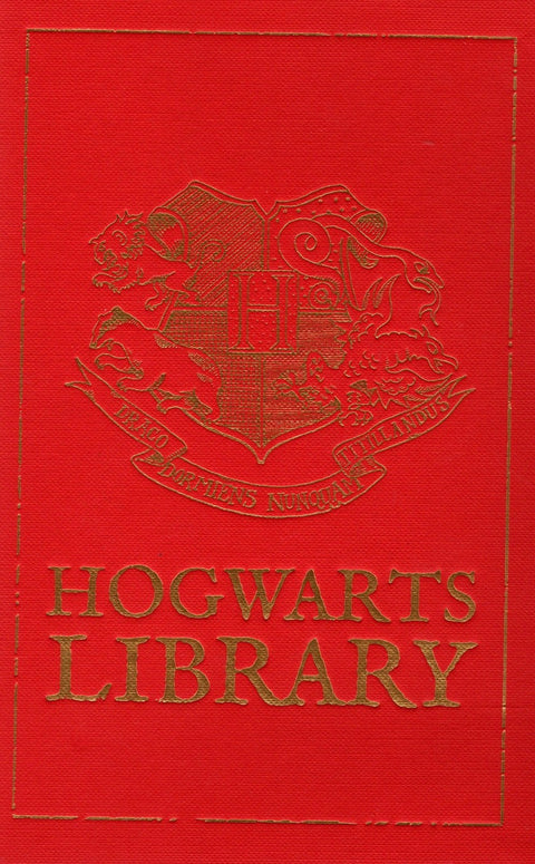 The Hogwarts Library Boxed Set - J.K. Rowling (Bloomsbury, rode slipcase)