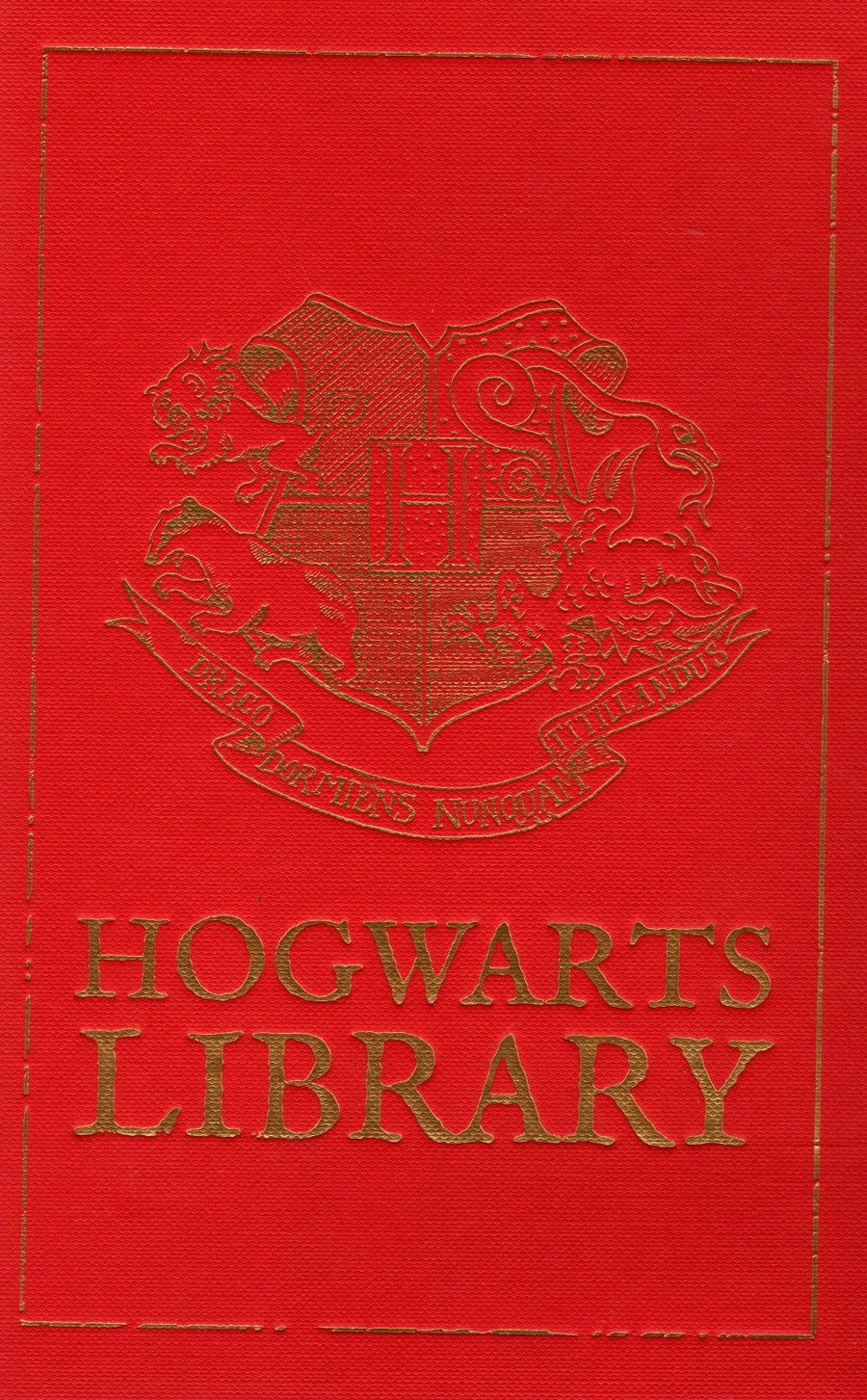 The Hogwarts Library Boxed Set - J.K. Rowling (Bloomsbury, rode slipcase)