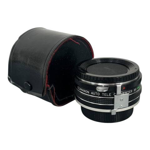 Izumanon-Auto Teleconverter 2x Multi‑coated voor Minolta MD (Incl. Case) Tweedehands