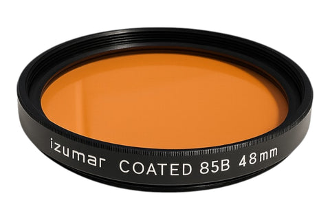 Izumar-48 mm 85B Kleurconversiefilter – Warmterecorrectie bij Daglichtfilm (Nieuw)
