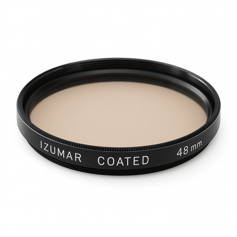 Izumar-48mm - 81A Coated Filter - Mild Warming Color Correction (Nieuw)