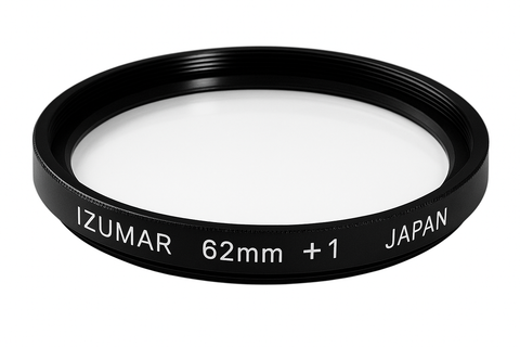 Izumar-62 mm Close-Up Filter +1 Diopter – Basisvergroting & Close-Focus (Nieuw)