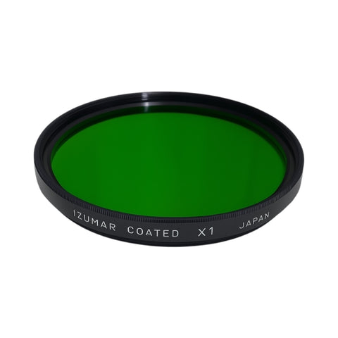 Izumar-67 mm X1 Groen Coated Filter – Zwart‑wit Diepteverrijking (Nieuw)