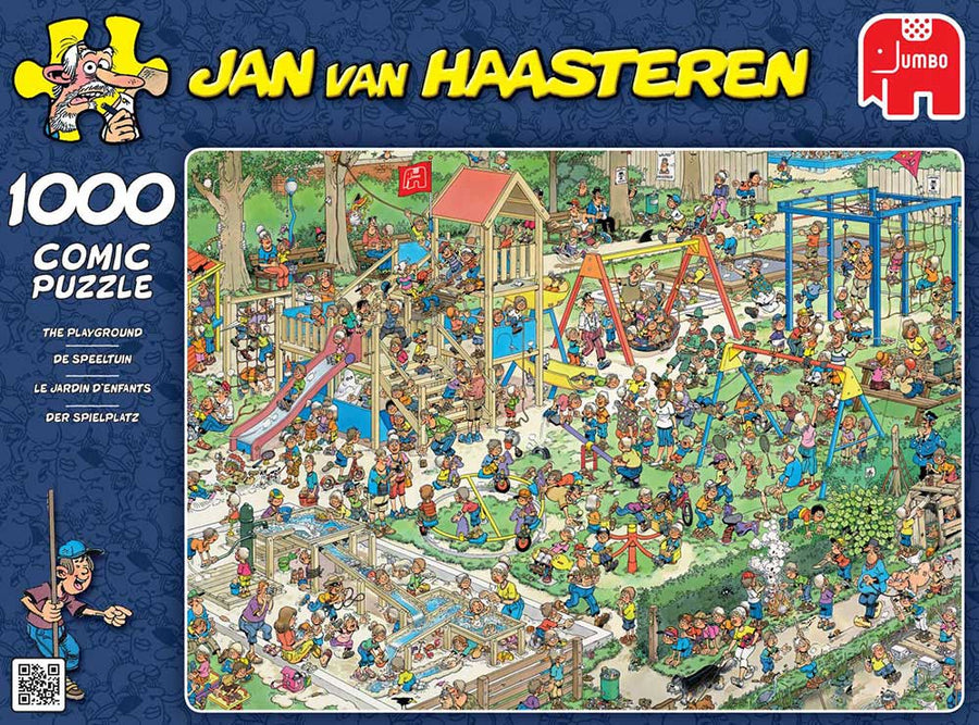 Jan van Haasteren-De Speeltuin - 1000 Stukjes - Puzzel (Compleet) Tweedehands