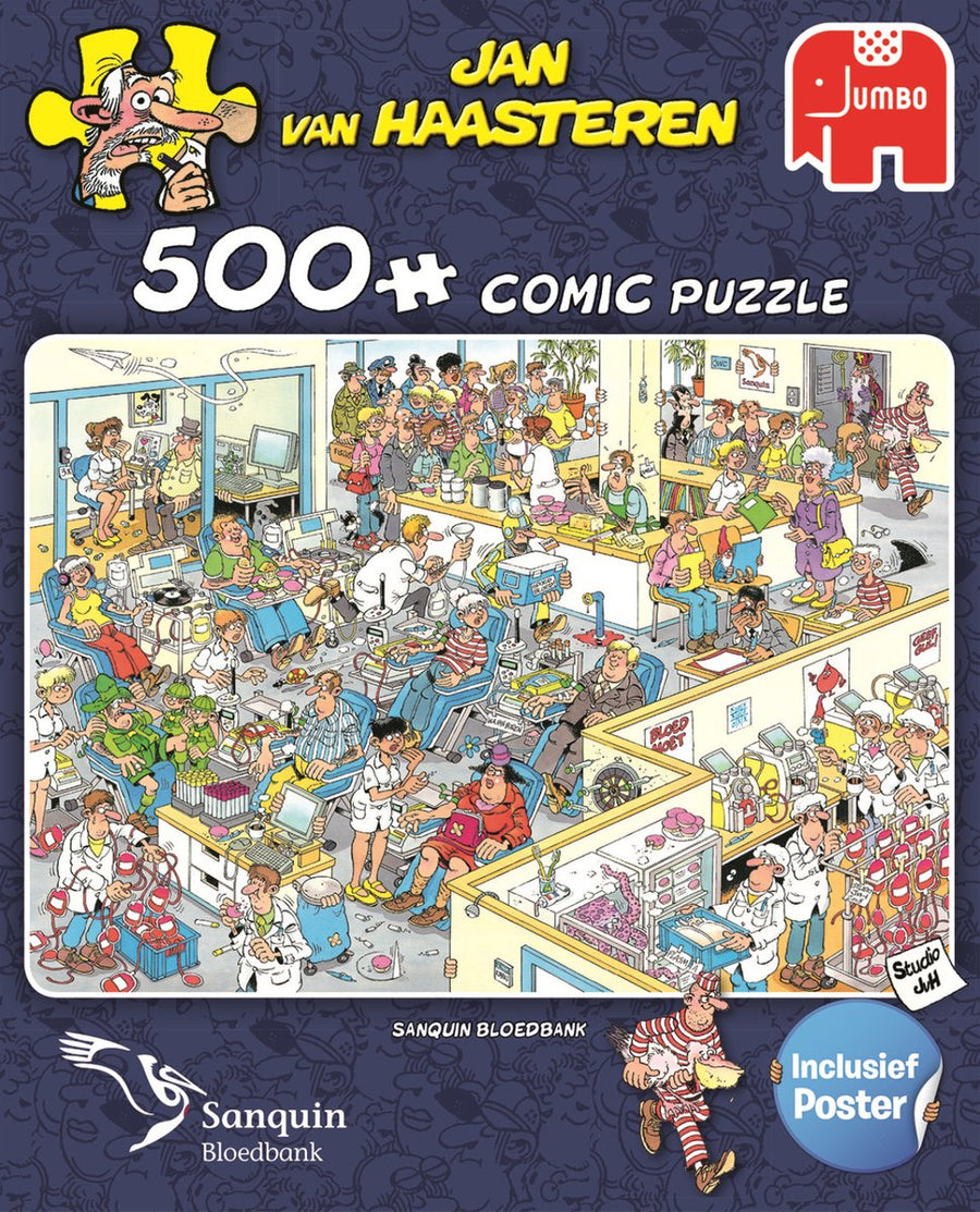 Jan van Haasteren-Sanquin Special - 500 Stukjes - Puzzel (Nieuw)