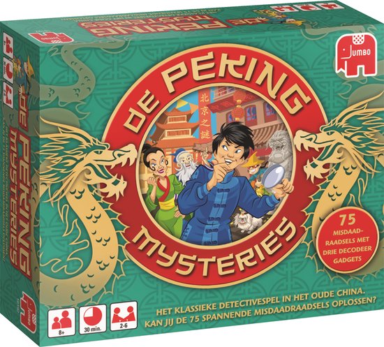 Jumbo-De Peking Mysteries Bordspel (Nieuw)