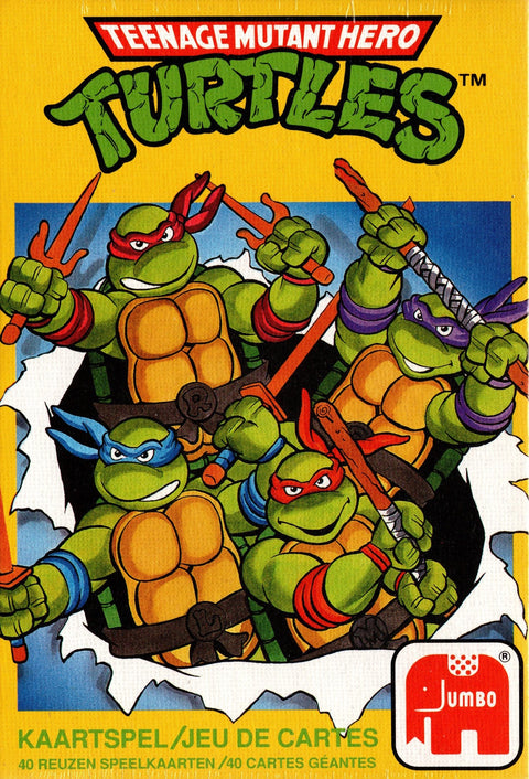 Jumbo-Teenage Mutant Hero Turtles - Kaartspel (Nieuw)
