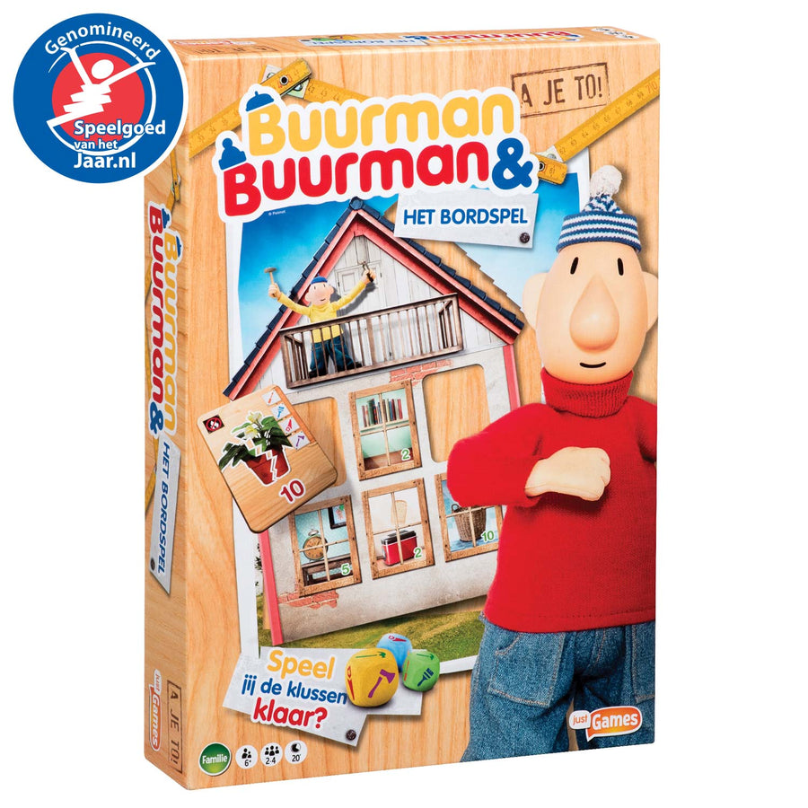 Just Games-Buurman Buurman Het Bordspel (Nieuw)