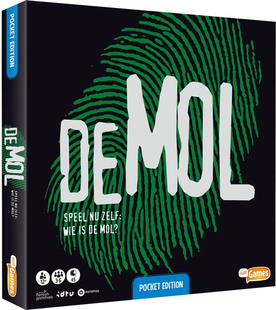 Just Games-Just Games Wie is de Mol? Pocketspel (Nieuw)