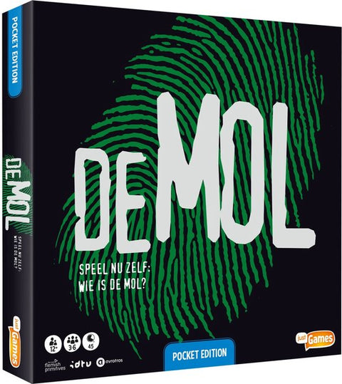 Just Games-Just Games Wie is de Mol? Pocketspel (Nieuw)