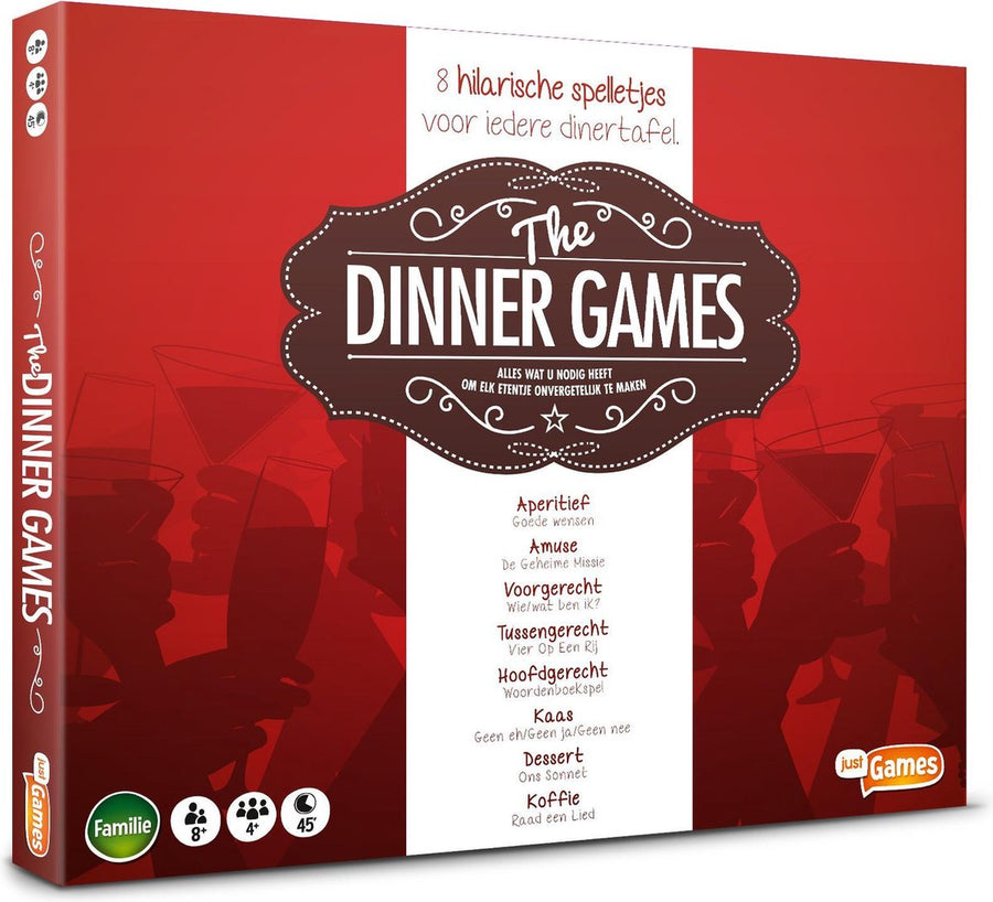 Just Games-The Dinner Games Bordspel (Nieuw)