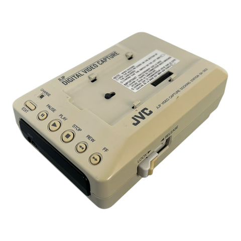 JVC AV One-Touch dockingstation GV-DS2, beige met bedieningsknoppen, zonder kabels, tweedehands