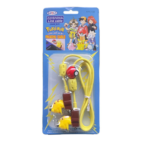 Kemco-Link Kabel voor Nintendo Game Boy Color, Pocket - Pikachu Edition (Nieuw)