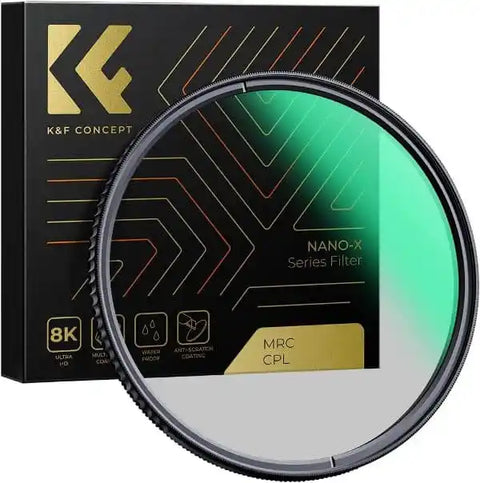 K&F Concept-55 mm Nano‑X MRC Circular Polarizer Filter - KF01.994 (Nieuw)