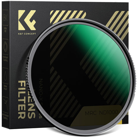 K&F Concept-67 mm ND1000 Neutral Density Filter (10‑Stop) (Nieuw)