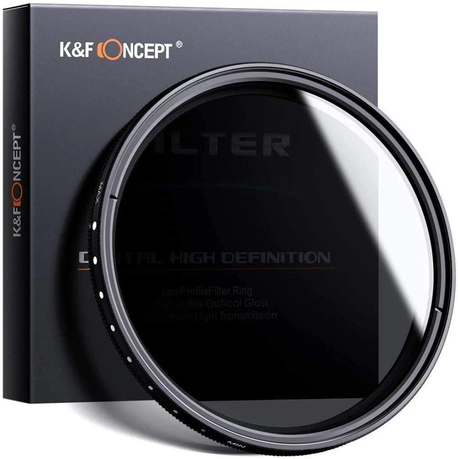 K&F Concept-CPL MC Slim 37mm – Polarisatiefilter Multi-Coated - KF01.463 (Nieuw)