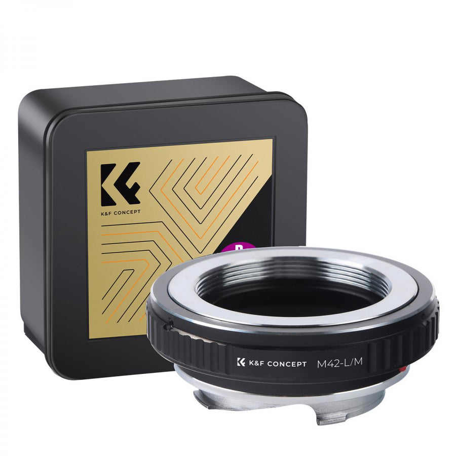 K&F Concept-Lens Adapter - M42 → Leica M Adapter - KF06.163 (Nieuw)