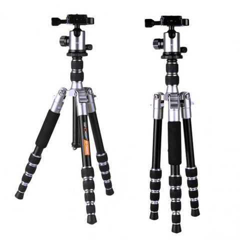 K&F Concept-Tripod - 127 cm - Aluminium - KF09.014 (Incl. Case) (Nieuw)