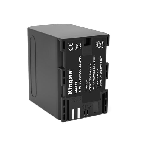 KingMa-Accu voor KM-E6H (o.a. Blackmagic Micro Studio Camera / Blackmagic Video Assist 4K / ZCAM E2C) - 6000mAh (Nieuw)
