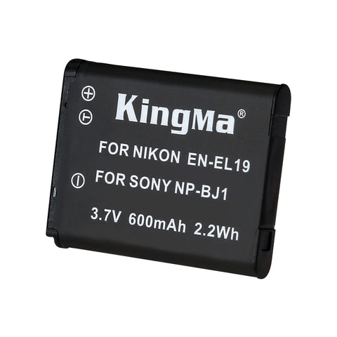 KingMa-Accu voor Nikon EN-EL19 - 600mAh (Nieuw)