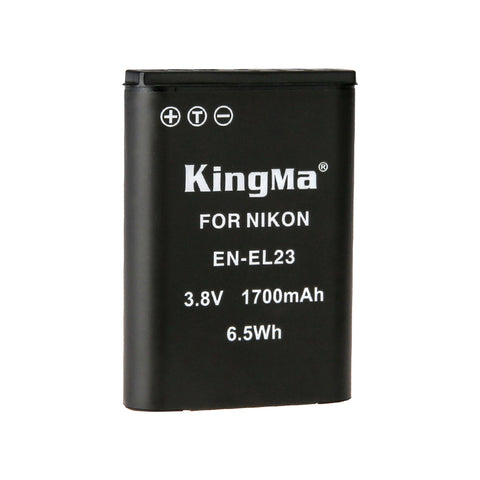 KingMa-Accu voor Nikon EN-EL23 - 1700mAh (Nieuw)