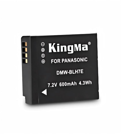 KingMa-Accu voor Panasonic DMW-BLH7E - 600mAh (Nieuw)